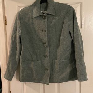Rafael Sage Green Women's wool Blazer size 6